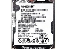 Sərt disk "Black Scorpio" 320GB