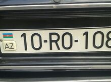Avtomobil qeydiyyat nişanı - 10-RO-108