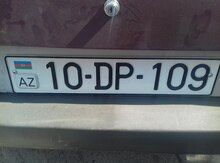 Avtomobil geydiyyat nişanı - 10-DP-109