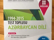 Test toplusu "Azərbaycan Dili "