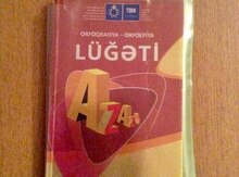 Kitab “Orfoqrafiya-orfoepiya lüğəti”