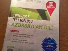 “Azərbaycan dili” test toplusu