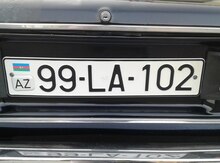 Avtomobil qeydiyyat nişanı -99-LA-102