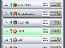 "Clash Royale" oyun hesabı