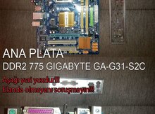 Ana Plata "DDR2 Gigabyte GA-G31M-S2C"