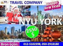 Möhtəşəm Yeni il turu Nyu York-da