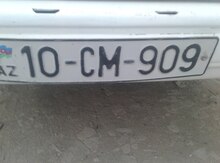 Avtomobil qeydiyyat nişanı -10-CM-909