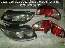"Hyundai Santa Fe" faraları