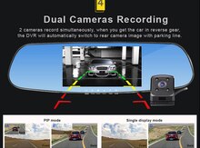 GPS Navigator, Videoregistrator və arxa görüntu kamerası