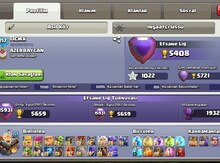 "Clash of Clans" oyun akkauntu