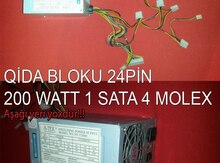 Qida Bloku "200 Watt S-Tek"