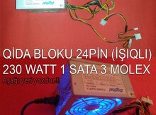 Qida Bloku "230 Watt Digital"