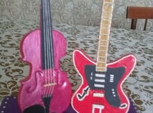 Əl işi gitara və skripka