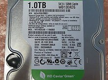 Sərt disk, 1 TB