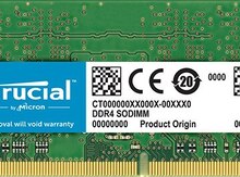 RAM Crucial 2133Mhz 16GB DDR4 SODIMM