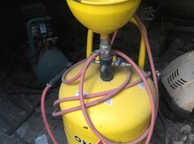Köpük balonu və kompressor