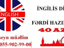 Fərdi ingilis dili hazırlığı
