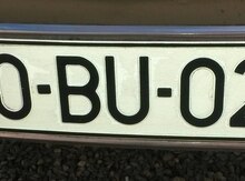 Avtomobil qeydiyyat nişani -10-BU-023