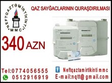 Qaz saypaclarının quraşdırılması