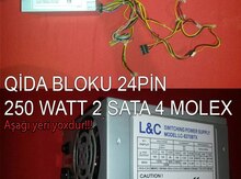 Qida Bloku "250 Watt L&C"