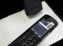 Vertu Signature S Design Black Ceramic Menyu 2017