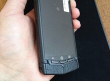 Vertu Ti Anroid Pure Black Croco