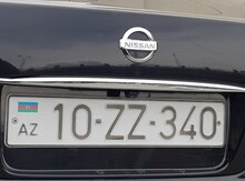 Avtomobil qeydiyyat nişanı - 10-ZZ-340