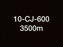 Avtomobil qeydiyyat nişanı - 10-CJ-600