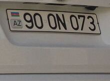 Avtomobil qeydiyyat nişanı - 90-ON-073