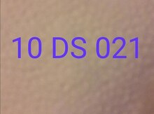 Avtomobil qeydiyyat nişanları 10-DS-021