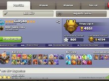 "Clash of Clans" oyun akkauntu