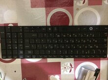 Noutbuk "Toshiba" klaviaturası