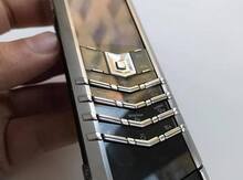Vertu Signature S Design Classic Silver Navy Alligator