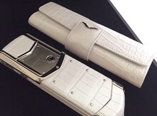 Vertu New Signature Collection White Alligator Design 2017