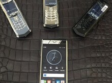 Vertu Aster Touch Silver Crocodille