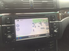 "BMW E46" monitoru (GPS, Wi-Fi)