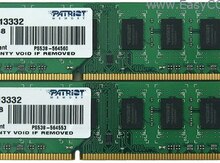 RAM "Patriot" DDR3 2GB