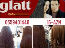 Saç düzləşdirici "Glatt"