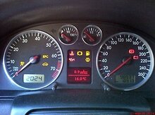 "Volkswagen Passat" priboru