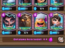 "Clash royale" oyun akkauntu