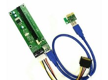 Video kart üçün riser PCI-16X
