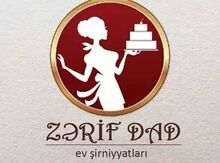 Şirniyyatların hazırlanması və sifarişi