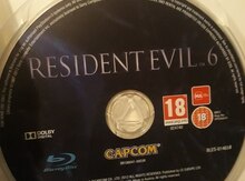 PS3 oyun diski "Resident Evil 6"