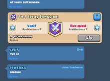 "Clash royale" oyun akkauntu