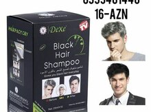 Saç qaraldan şampun "Dexe"