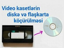 Kasetdən CD diskə yazmaq xidməti