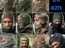 Hərbi kamuflyaj maskalar