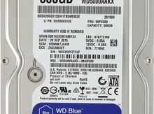 Sərt disk "WD", 500 GB