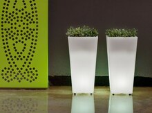 Светящаяся LED ваза