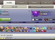 "Clash of clans" oyun akkauntu
